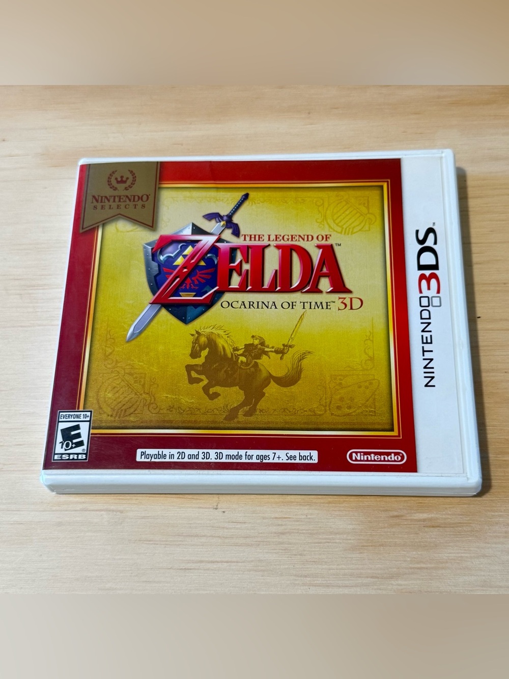 The Legend of Zelda Ocarina of Time 3D-Nintendo 3DS-2011 Tested Good Read Info!